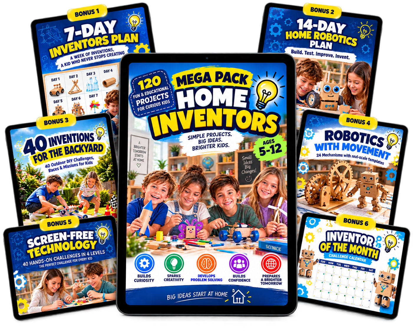 Mega Pack with its six bonuses