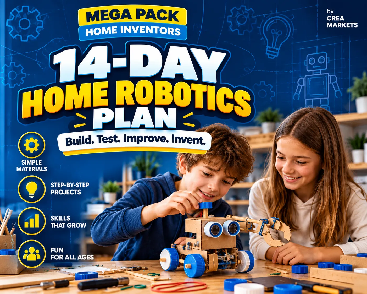 14-Day At-Home Robotics Plan